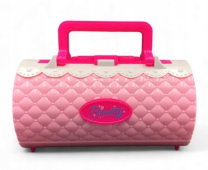 KUFEREK Z KOSMETYKAMI PREZENT DLA DZIEWCZYNKI DUŻO KOSMETYKÓW + LUSTERKO