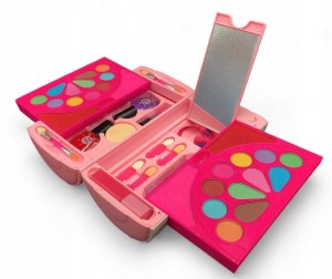 KUFEREK Z KOSMETYKAMI PREZENT DLA DZIEWCZYNKI DUŻO KOSMETYKÓW + LUSTERKO