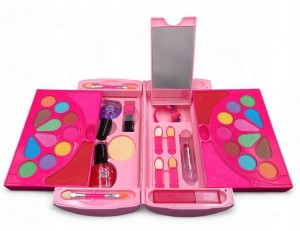 KUFEREK Z KOSMETYKAMI PREZENT DLA DZIEWCZYNKI DUŻO KOSMETYKÓW + LUSTERKO