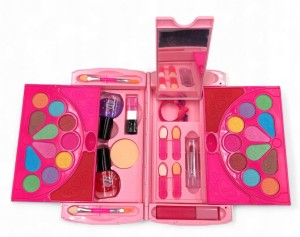 KUFEREK Z KOSMETYKAMI PREZENT DLA DZIEWCZYNKI DUŻO KOSMETYKÓW + LUSTERKO