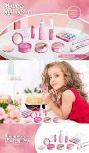 ZESTAW KOSMETYKÓW DLA DZIEWCZYNKI NIE MALUJĄCE KOSMETYKI NA PREZENT