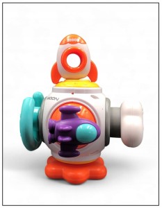 KOSTKA MANIPULACYJNA SENSORYCZNA ZABAWKA EDUKACYJNA MONTESSORI RAKIETA