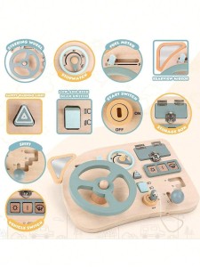 TABLICA MANIPULACYJNA NA PREZENT AUTO ZABAWKA DO STEROWANIA SAMOCHODEM