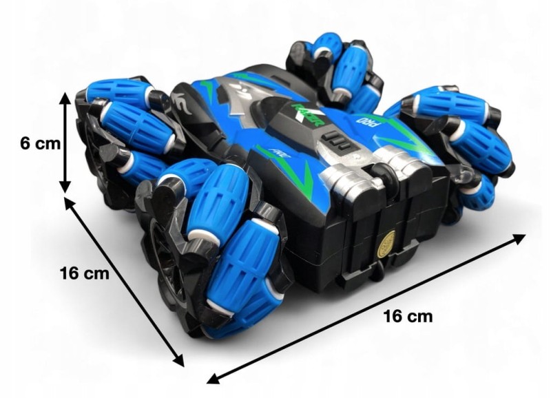 ZDALNIE STEROWANY SAMOCHÓD STEROWANY PILOTEM 2.4GHz AKROBATYCZNE AUTO 360