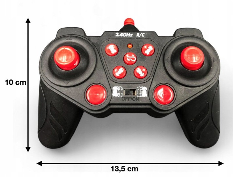 ZDALNIE STEROWANY SAMOCHÓD STEROWANY PILOTEM 2.4GHz AKROBATYCZNE AUTO 360
