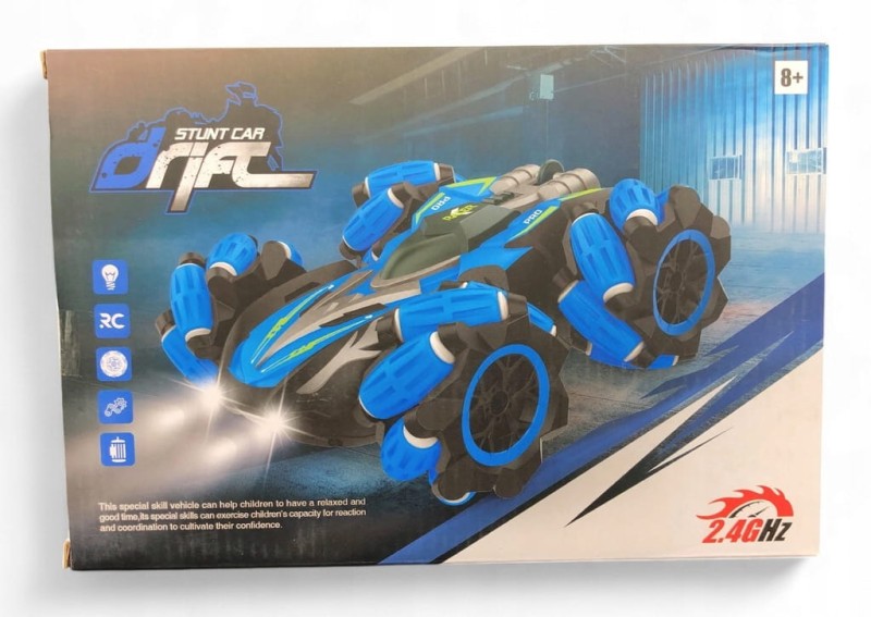 ZDALNIE STEROWANY SAMOCHÓD STEROWANY PILOTEM 2.4GHz AKROBATYCZNE AUTO 360