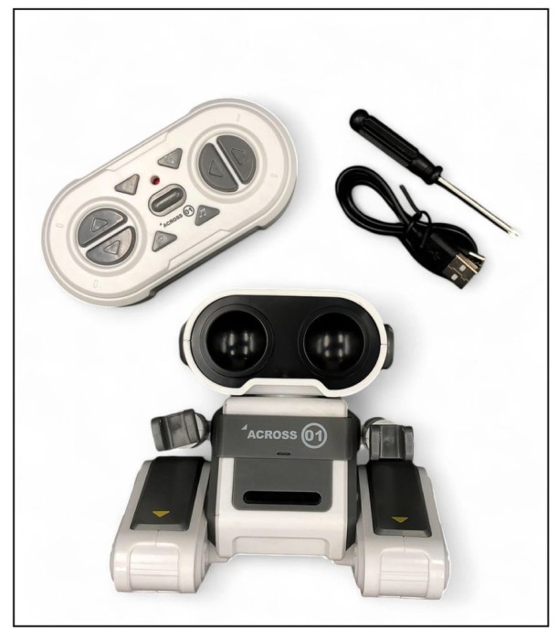 ZDALNIE STEROWANA ZABAWKA DLA DZIECKA ROBOT ZE ŚWIATŁAMI LED I DŹWIĘKIEM