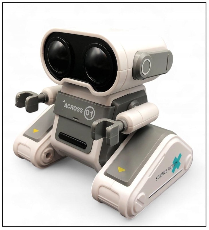 ZDALNIE STEROWANA ZABAWKA DLA DZIECKA ROBOT ZE ŚWIATŁAMI LED I DŹWIĘKIEM