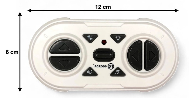 ZDALNIE STEROWANA ZABAWKA DLA DZIECKA ROBOT ZE ŚWIATŁAMI LED I DŹWIĘKIEM