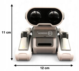 ZDALNIE STEROWANA ZABAWKA DLA DZIECKA ROBOT ZE ŚWIATŁAMI LED I DŹWIĘKIEM