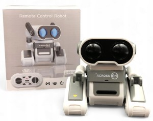 ZDALNIE STEROWANA ZABAWKA DLA DZIECKA ROBOT ZE ŚWIATŁAMI LED I DŹWIĘKIEM