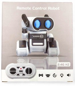 ZDALNIE STEROWANA ZABAWKA DLA DZIECKA ROBOT ZE ŚWIATŁAMI LED I DŹWIĘKIEM