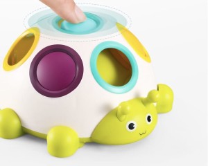 EDUKACYJNA ZABAWKA DLA DZIECKA UKŁADANKA LOGICZNA SENSORYCZNY GĄSIENICA