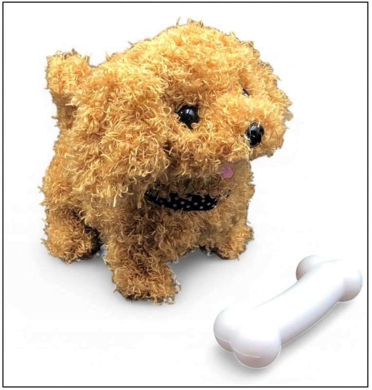 Interaktywny piesek szczeniaczek interaktywna zabawka dla dziecka z domkiem poony