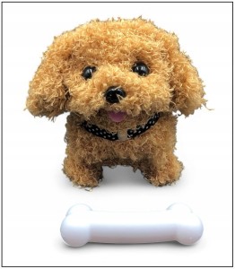 Interaktywny piesek szczeniaczek interaktywna zabawka dla dziecka z domkiem poony