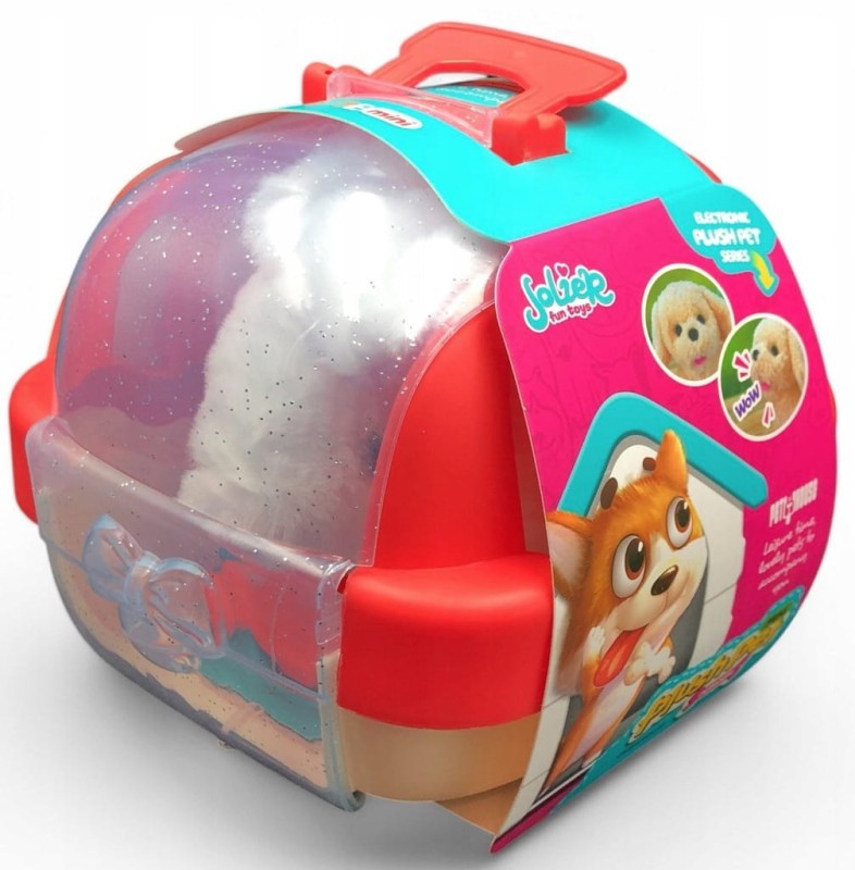 Interaktywne zwierzątko dla dziecka zajączek interaktywny kica rusza uszami poony