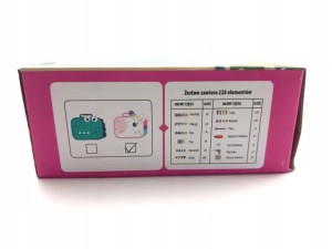 Klocki konstrukcyjne 3d kreatywne klocki do skręcania jednorożec poony