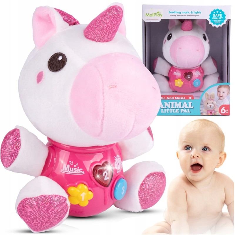 jednorożec zabawka interaktywna dla dziewczynki - poony