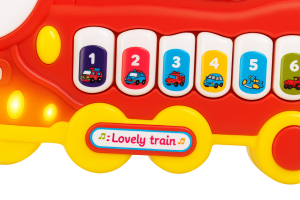 pociąg interaktywna zabawka grająca - poony