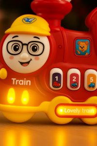 pociąg interaktywna zabawka grająca - poony