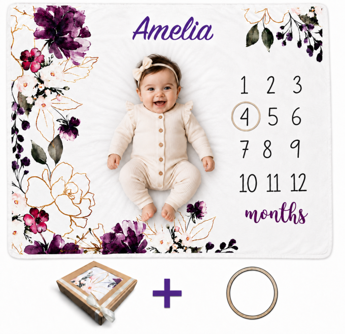 Prezent na babyshower dla dziewczynki fotokocyk z imieniem dziecka fotomata poony.png