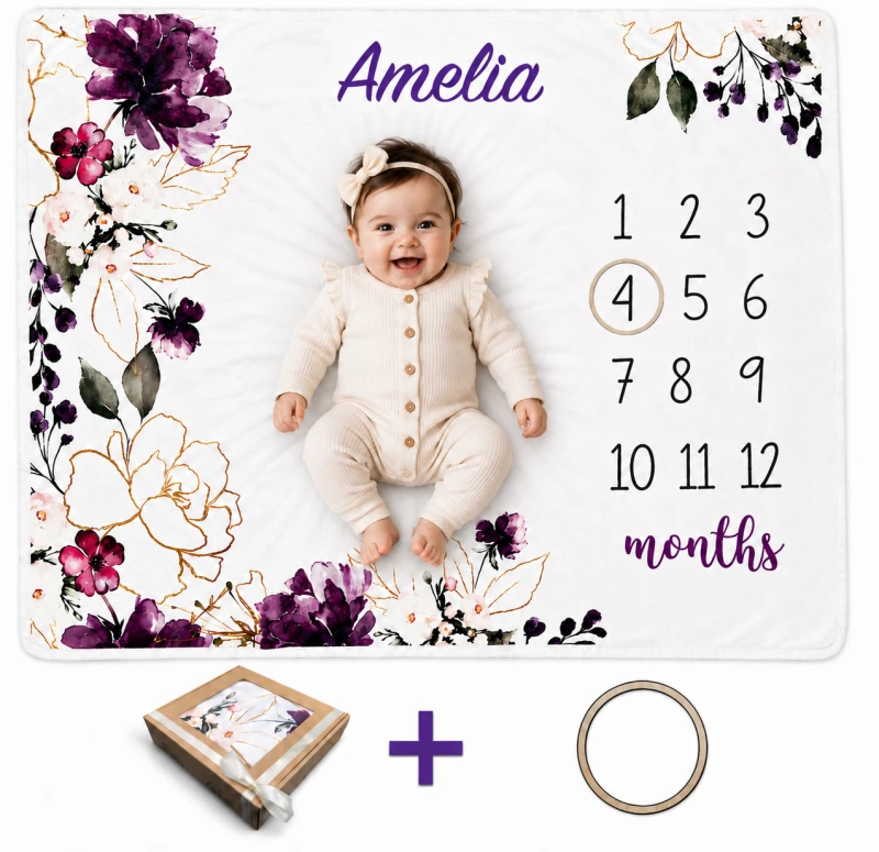 Prezent na babyshower dla dziewczynki fotokocyk z imieniem dziecka fotomata poony.png