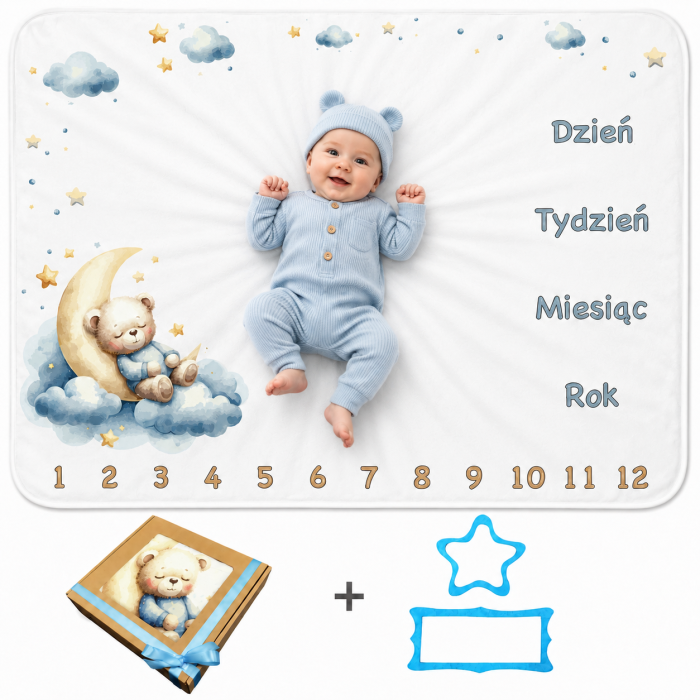foto-kocyk dla dziecka z misiem na księżycu poony.png
