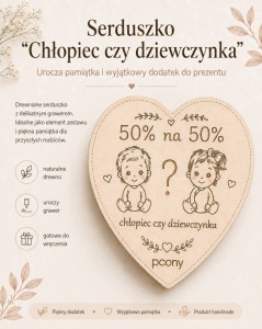 zestaw do ogłoszenia ciąży tabliczka na test ciążowy i opaskę ze szpitala poony