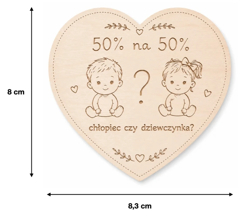 zestaw do ogłoszenia ciąży tabliczka na test ciążowy i opaskę ze szpitala poony
