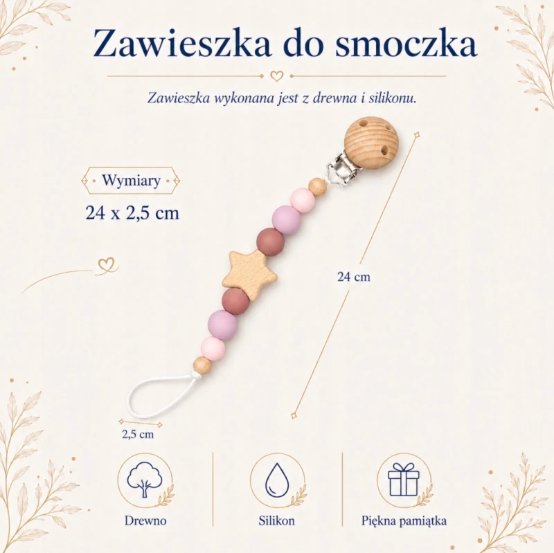 prezent z okazji narodzin dziewczynki różowy kocyk zawieszka tabliczka na opaskę szpitalną