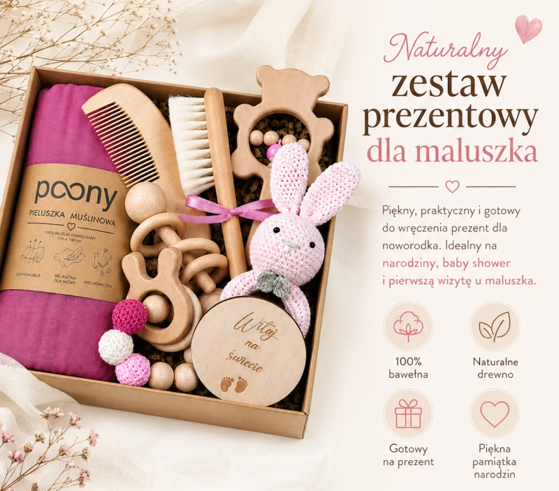 zestaw prezentowy dla noworodka