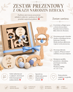 prezent na narodziny dziecka poony