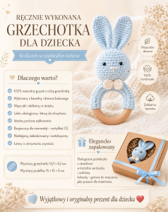 gryzak króliczek niebieski dla niemowlaka.png