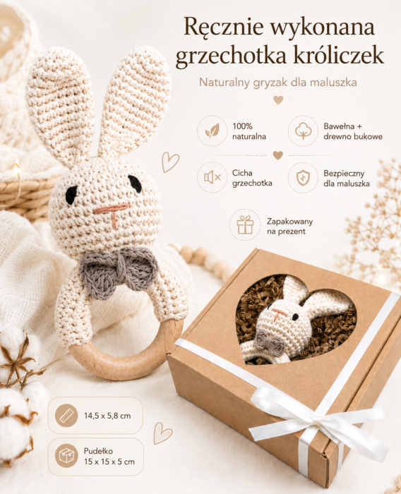 grzechotka beżowy króliczek .png