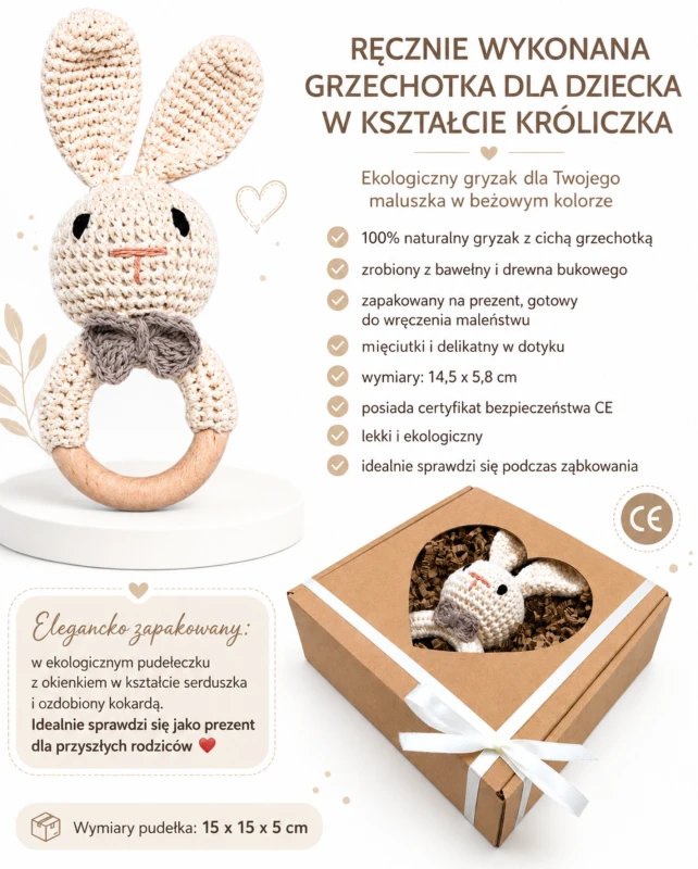 gryzak króliczek beżowy dla niemowlaka.png
