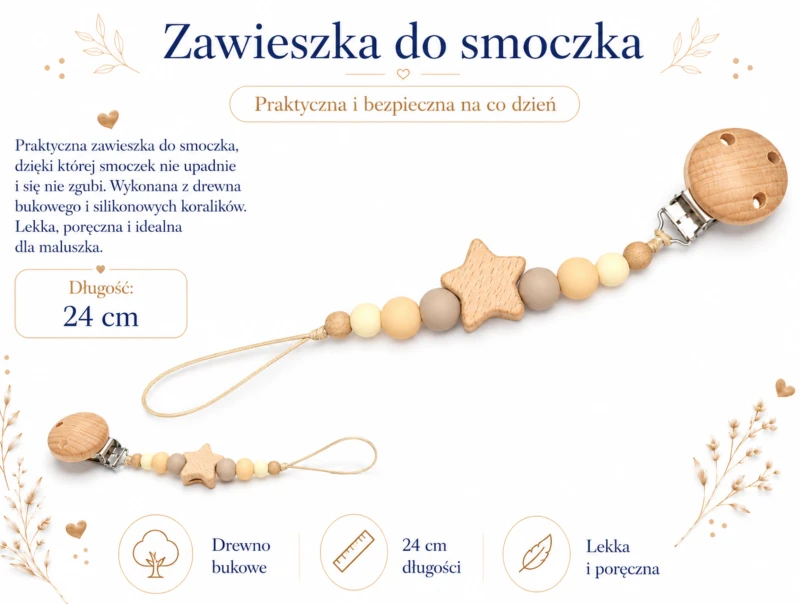 zawieszka do smoczka poony poony