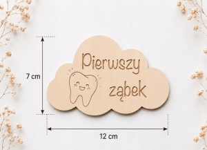 fotokocyk niemowlęcy + drewniane karty do zdjęć fotomata z misiem poony