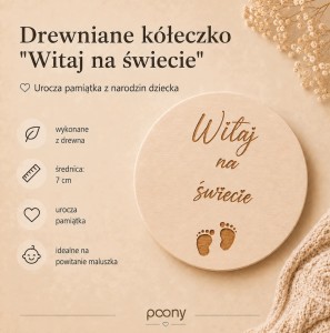 prezent dla noworodka narodziny dziecka baby shower pieluszka gryzak poony