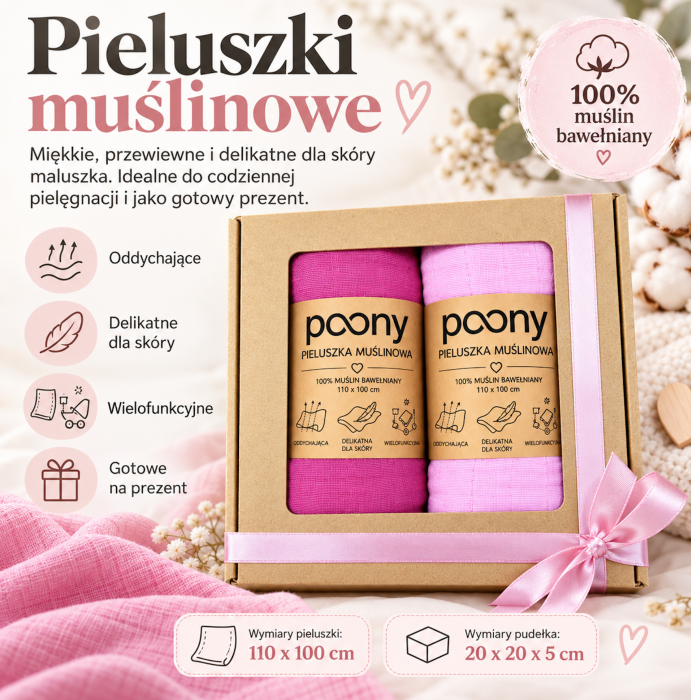zestaw pieluszek muślinowych poony.png