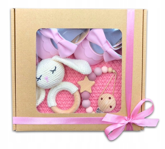 uroczy zestaw dla niemowlaka poony idealny na narodziny dziecka