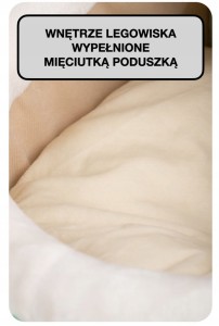 LEGOWISKO DLA KOTKI Domek dla kotki miękki i przytulne z zabawką i poduszką