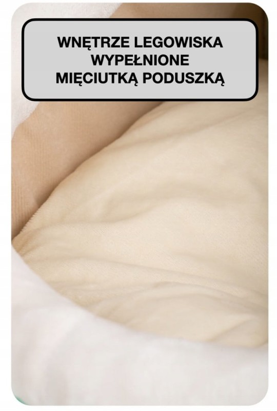 LEGOWISKO DLA KOTKI Domek dla kotki miękki i przytulne z zabawką i poduszką