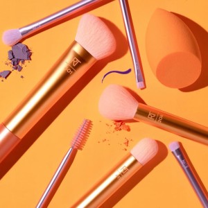 Pędzle i gąbka do makijażu Real Techniques level up brush + sponge set 8 el