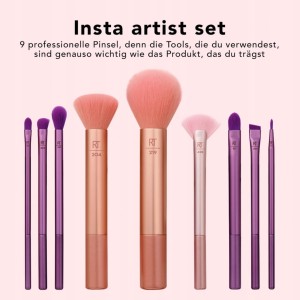 Real Techniques Zestaw Pędzli do makijażu twarzy i oka Insta Artist Brush