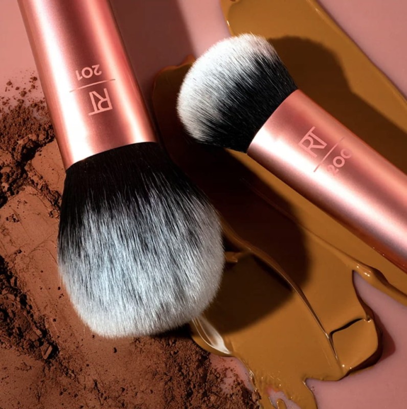 Pędzel do pudru Real Techniques Pędzel do bronzera i sypkiego podkładu 201