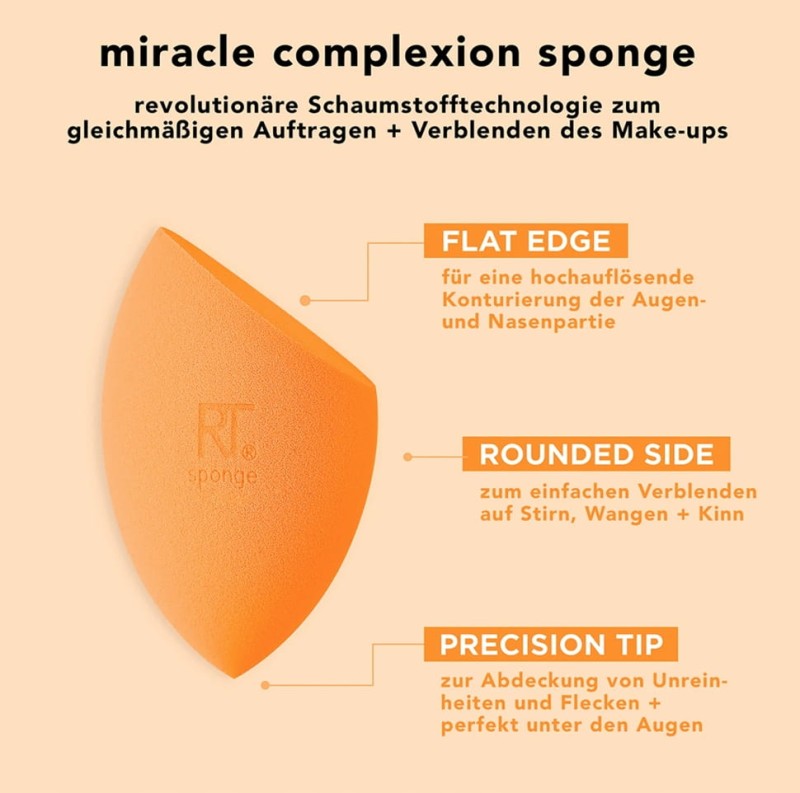 Gąbka do makijażu Real Techniques dwupak gąbek Beauty blender 2 sztuki