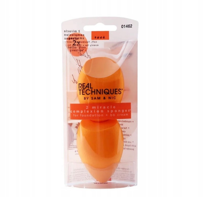 Gąbka do makijażu Real Techniques dwupak gąbek Beauty blender 2 sztuki