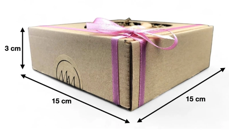GRYZAK DLA DZIECKA NA ZĄBKOWANIE Grzechotka sensoryczna +eko box na prezent