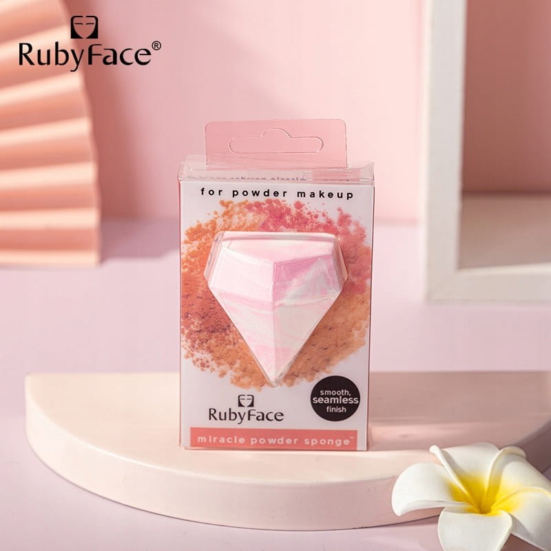 Beauty blender Gąbeczka do makijażu gąbka do aplikacji podkładu Ruby Face
