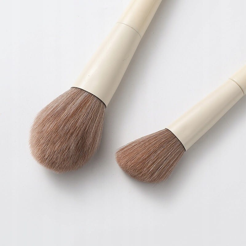 Pędzle do makijażu + kosmetyczka, Komplet pędzli do make-up w pudełku